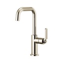 Brizo 61054LF-PN Litze Square Spout Bar Faucet Polished Nickel