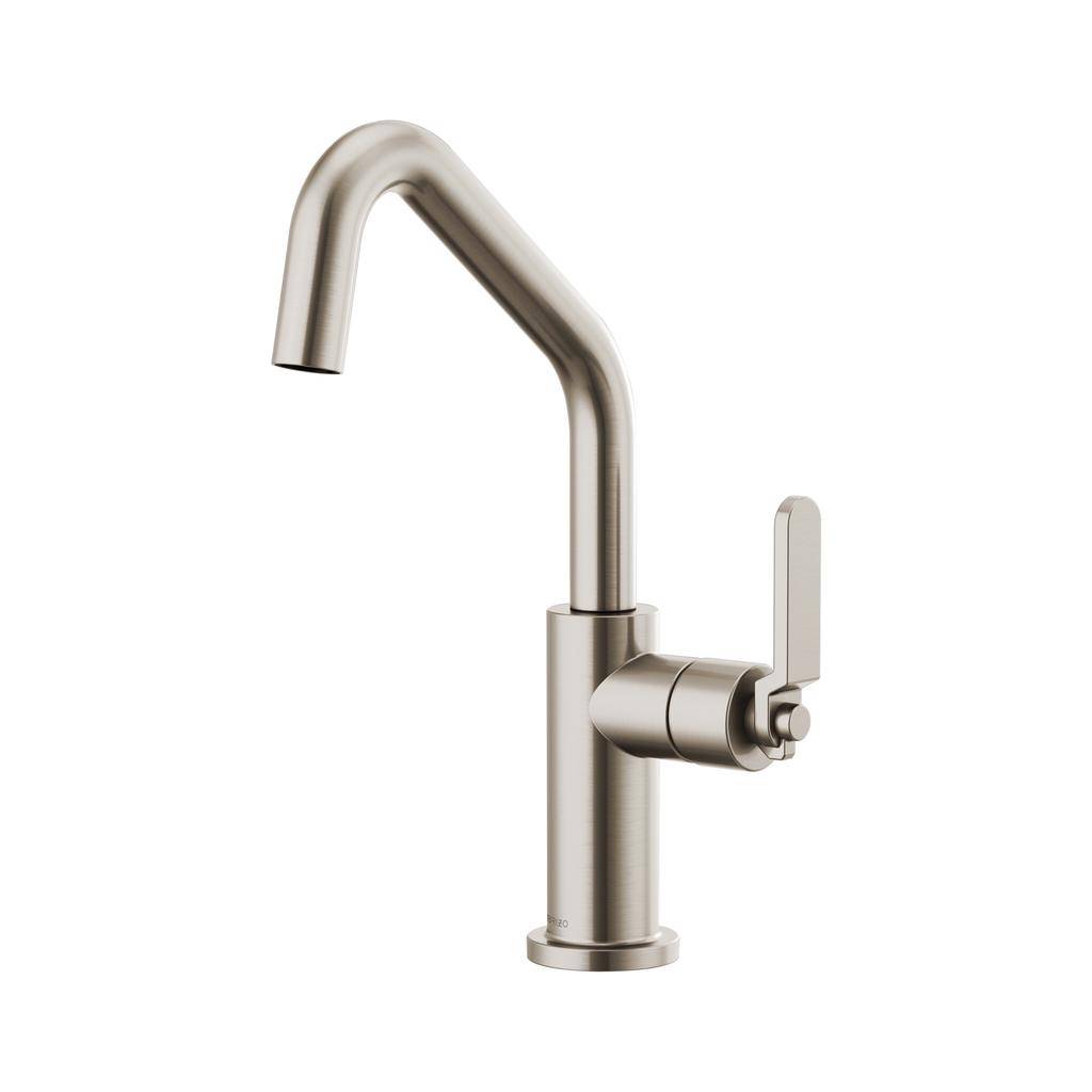 Brizo 61064LF-SS Litze Angled Spout Bar Faucet Stainless