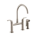 Brizo 62544LF-SS Litze Bridge Faucet Industrial Handle Stainless