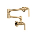 Brizo 62874LF-PG Rook Wall Mount Pot Filler Polished Gold
