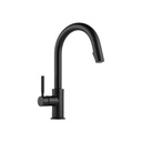 Brizo 63020LF-BL SOLNA Single Handle Pull Down Kitchen Faucet Matte Black