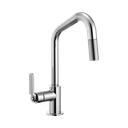 Brizo 63064LF-PC Litze Pull Down Angled Spout Kitchen Faucet Chrome