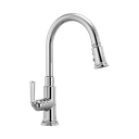 Brizo 63074LF-PC Rook Single Handle Pull Down Kitchen Faucet Chrome