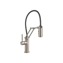 Brizo 63221LF-SS SOLNA Single Handle Articulating Kitchen Faucet Brilliance Stainless