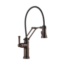 Brizo 63225LF-RB ARTESSO Single Handle Articulating Kitchen Faucet