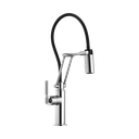 Brizo 63243LF-PC Litze Articulating Knurled Handle Faucet Chrome