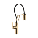 Brizo 63244LF-GL Litze Articulating Kitchen Faucet Luxe Gold