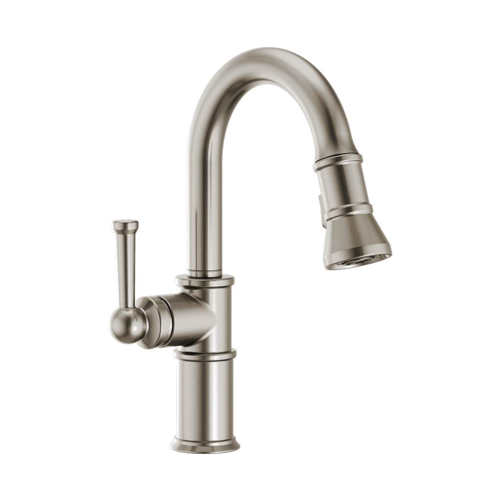 Brizo 63925LF-SS Artesso Pull Down Prep Faucet Stainless