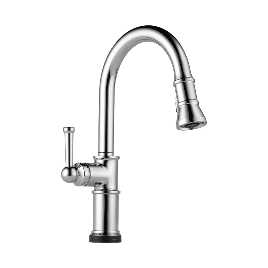 Brizo 64025LF-PC ARTESSO Single Handle Pull Down Smart Touch Kitchen Faucet