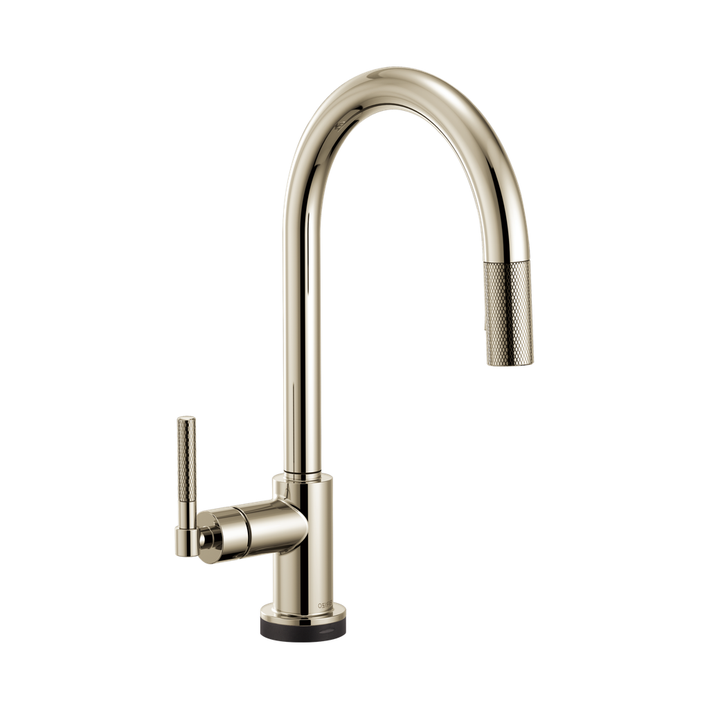 Brizo 64043LF-PN Litze Smart Touch Pull Down Arc Spout Faucet Polished Nickel