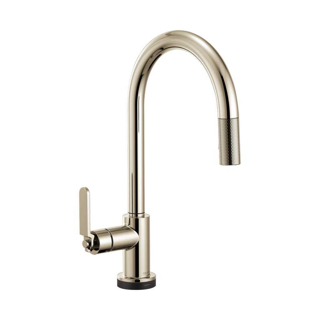 Brizo 64044LF-PN Litze Smart Touch Pull Down Arc Spout Faucet Polished Nickel