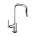 Brizo 64053LF-PC Litze Smart Touch Pull Down Square Spout Knurled Handle Chrome