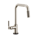 Brizo 64053LF-SS Litze Smart Touch Pull Down Square Spout Knurled Handle Stainless
