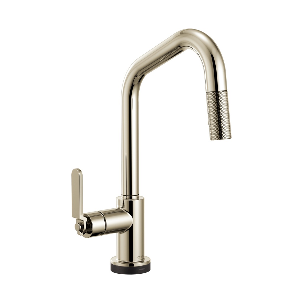 Brizo 64064LF-PN Litze Smart Touch Pull Down Angled Spout Faucet Polished Nickel