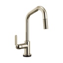 Brizo 64064LF-PN Litze Smart Touch Pull Down Angled Spout Faucet Polished Nickel