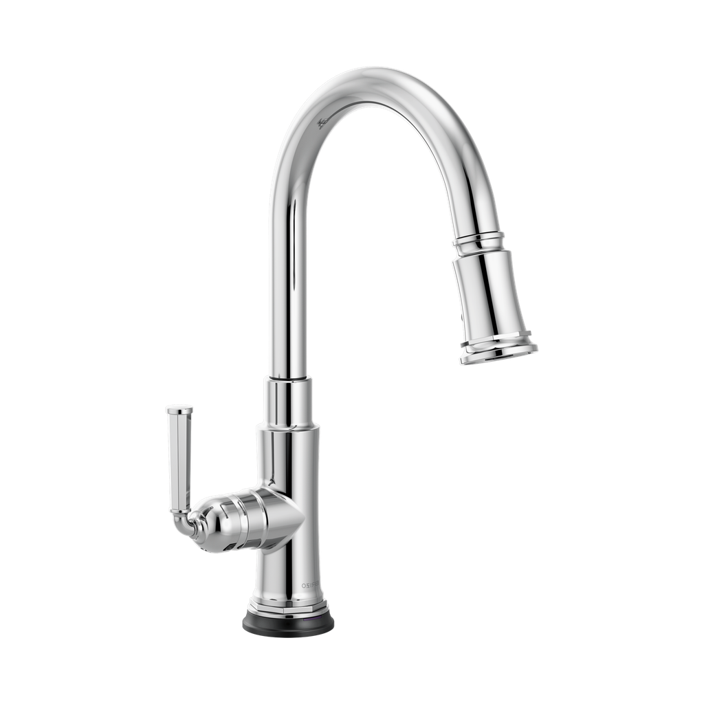 Brizo 64074LF-PC Rook Pull Down Kitchen Faucet With Smart Touch Chrome