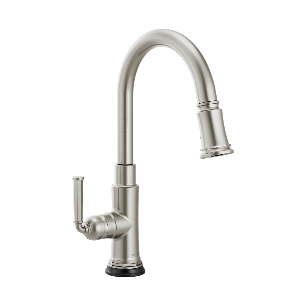 Brizo 64074LF-SS Rook Pull Down Kitchen Faucet With Smart Touch Stainless