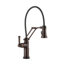 Brizo 64225LF-RB Artesso Smart Touch Articulating Kitchen Faucet Venetian Bronze