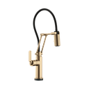 Brizo 64244LF-GL Litze Smart Touch Articulating Faucet Luxe Gold