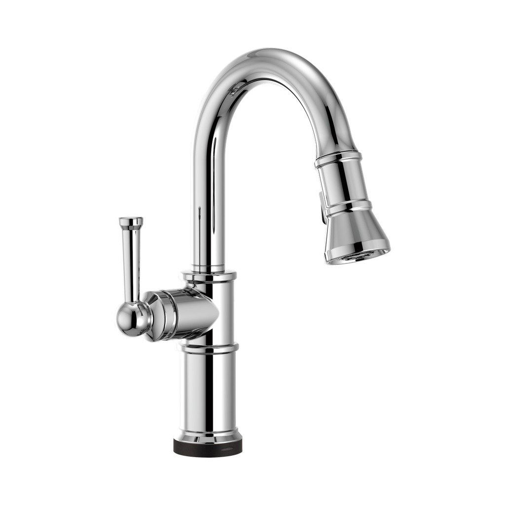 Brizo 64925LF-PC Artesso Smart Touch Pull Down Prep Faucet Chrome