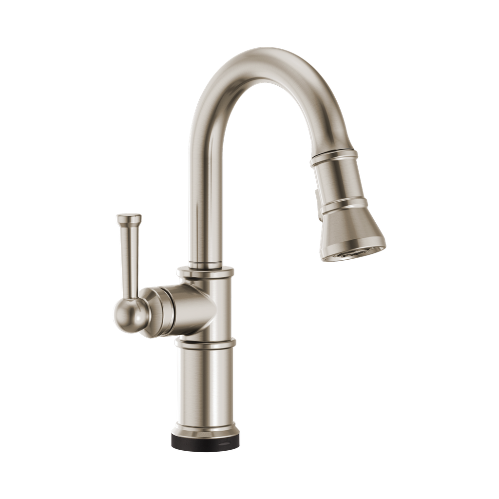 Brizo 64925LF-SS Artesso Smart Touch Pull Down Prep Faucet Stainless