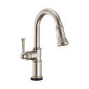 Brizo 64925LF-SS Artesso Smart Touch Pull Down Prep Faucet Stainless