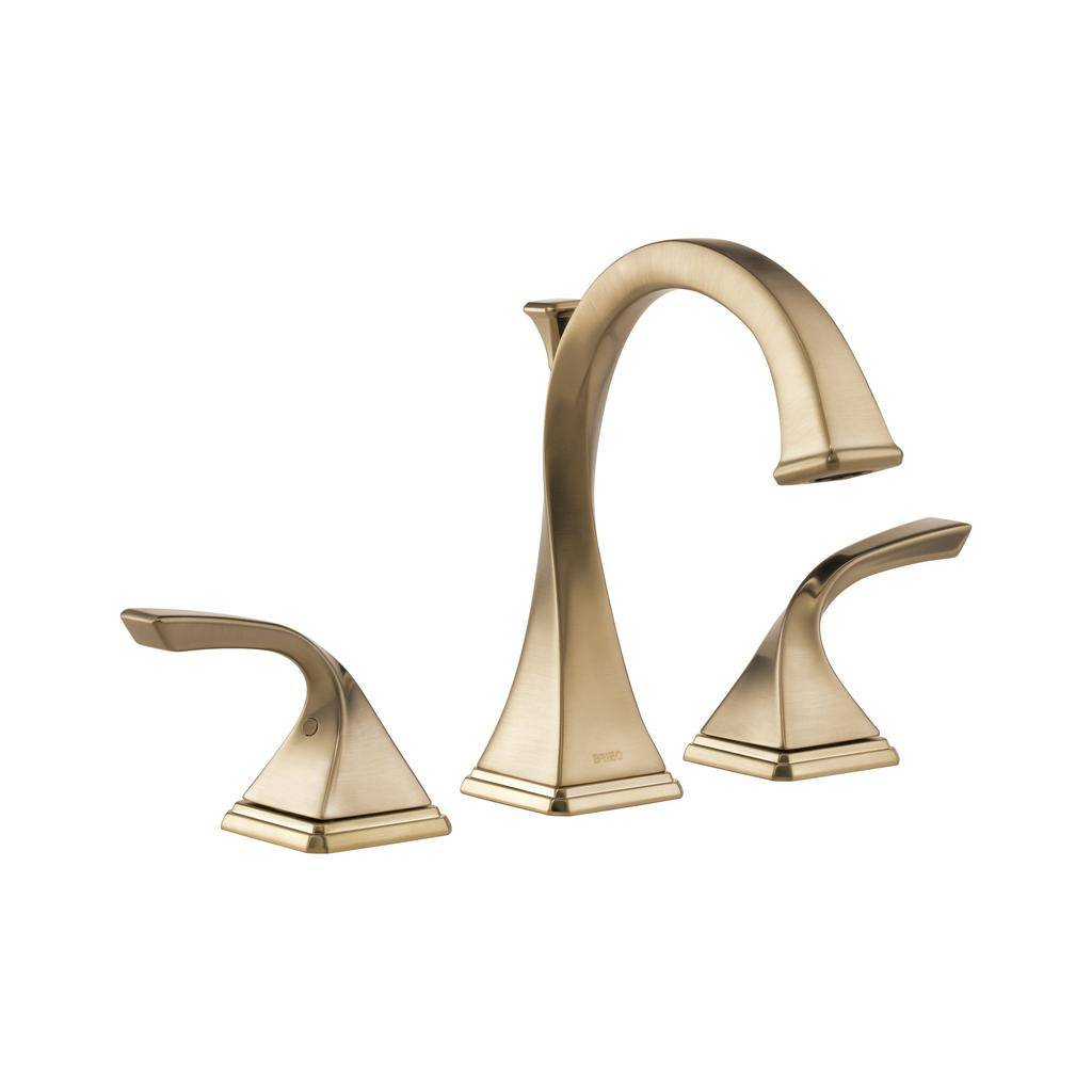 Brizo 65330LF-GL Virage Widespread Lavatory Faucet Luxe Gold