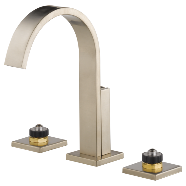 Brizo 65380LF-BNLHP Siderna Widespread Lavatory Faucet Less Handles