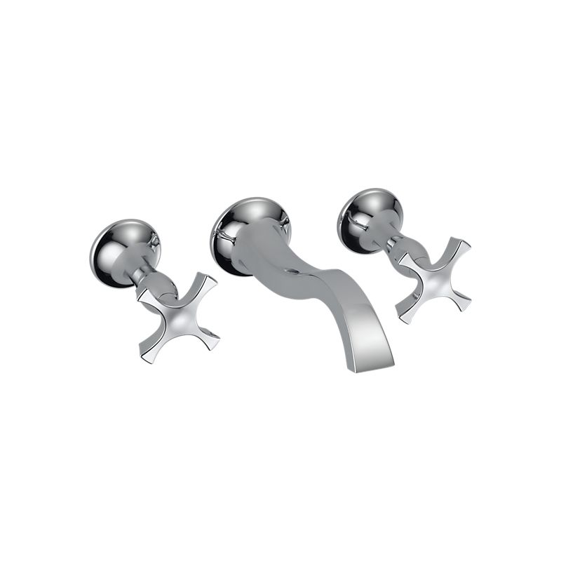 Brizo 65890LF-PCLHP RSVP Wall Mount Lavatory Faucet Less Handles