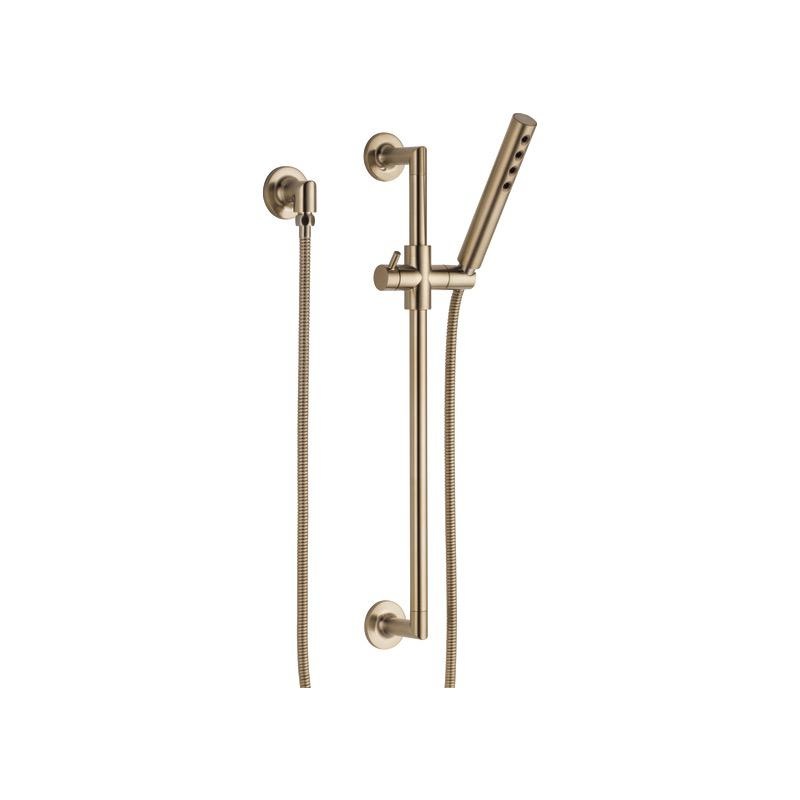 Brizo 88775-GL Odin Slide Bar With Hand Shower Luxe Gold