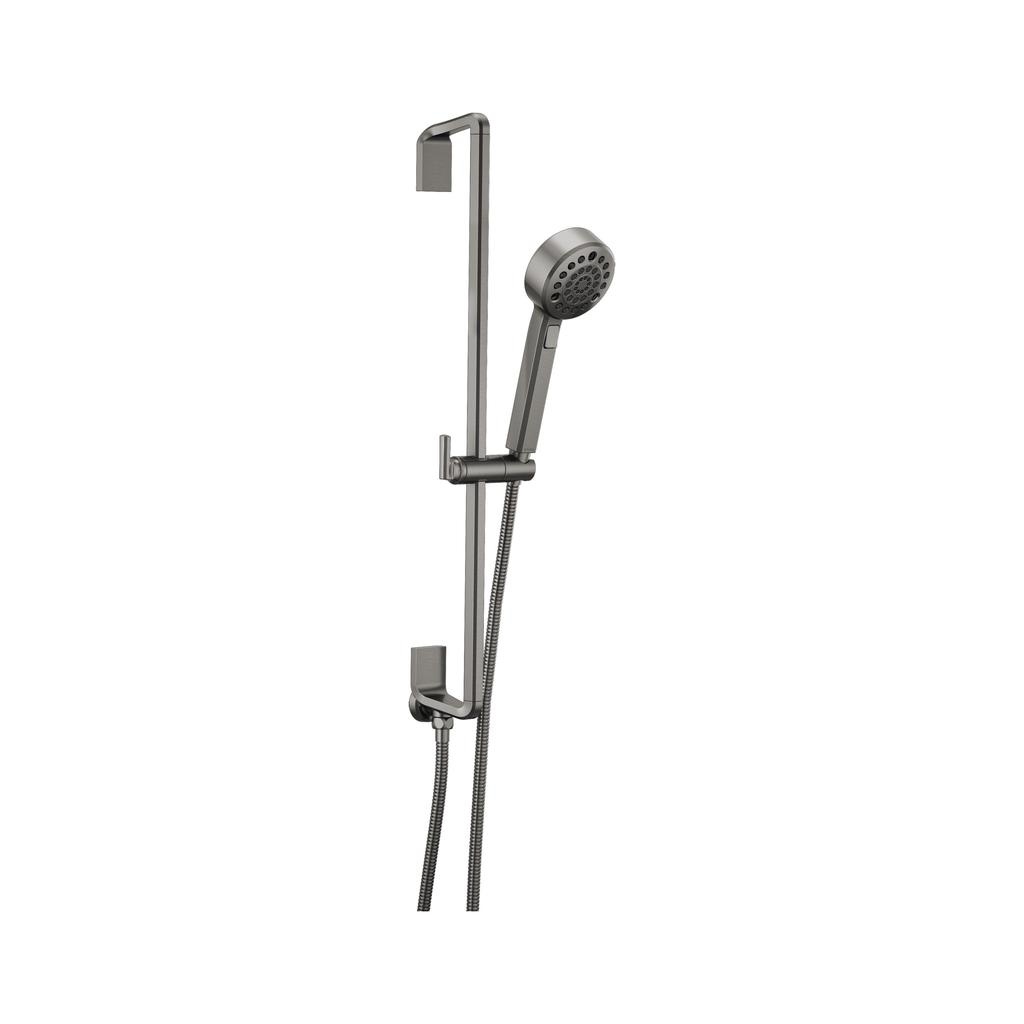 Brizo 88798-SL Levoir Slide Bar Handshower With H2Okinetic Technology Luxe Steel