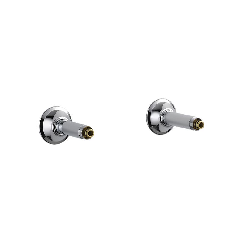 Brizo RP73764PC Wall Mount Tub Filler Unions