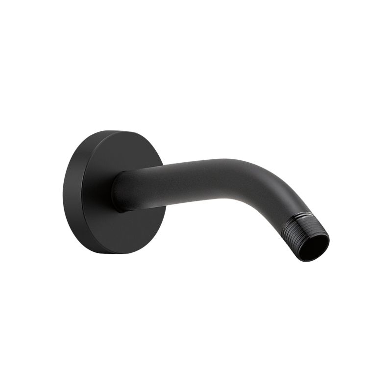 Brizo RP74751BL 7" Shower Arm And Flange Matte Black