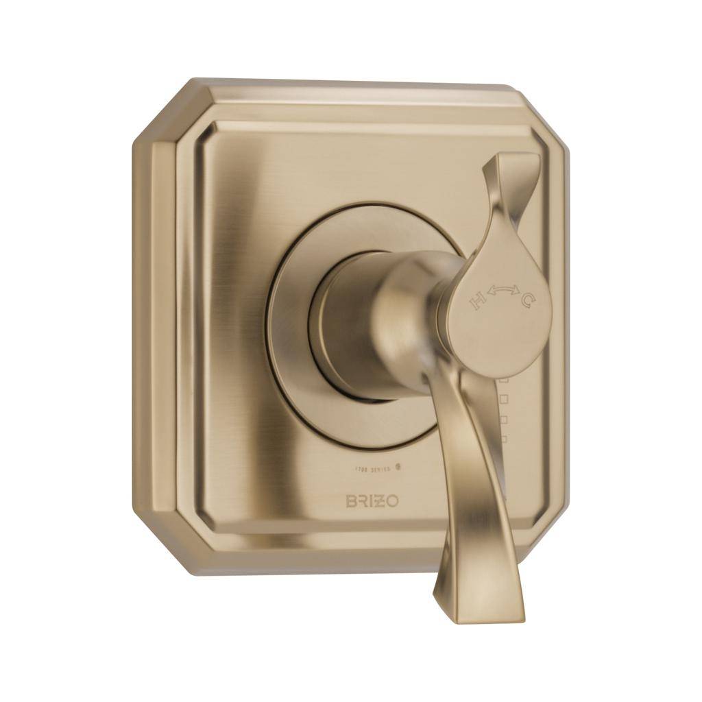 Brizo T60030-GL Virage Tempassure Thermostatic Valve Trim Luxe Gold