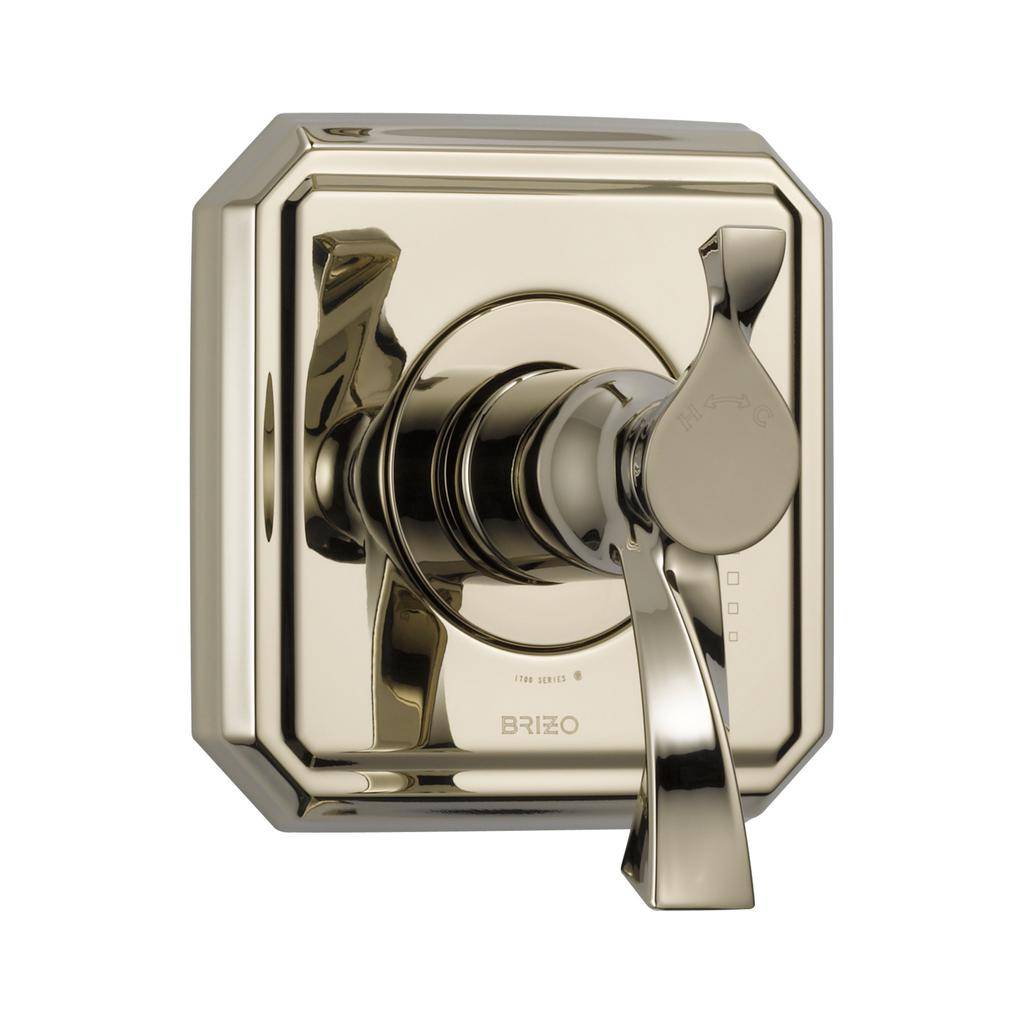 Brizo T60030-PN Virage Tempassure Thermostatic Valve Trim Polished Nickel