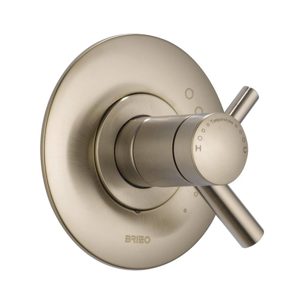 Brizo T60075-BN Odin Tempassure Thermostatic Valve Trim Brushed Nickel