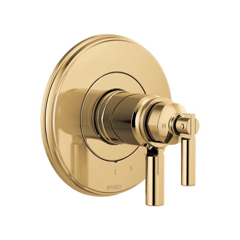 Brizo T60076-PG Invari Tempassure Thermostatic Valve Trim Polished Gold