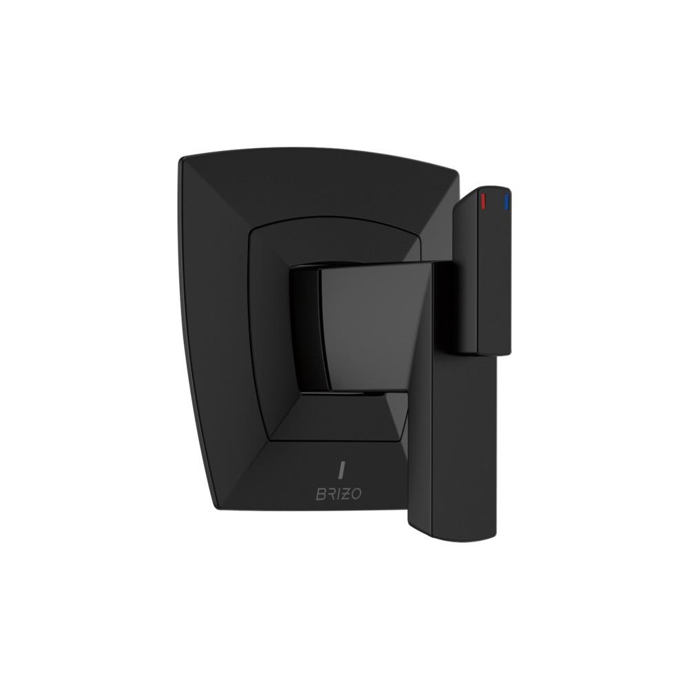 Brizo T60088-BL Vettis Tempassure Thermostatic Valve Trim Matte Black