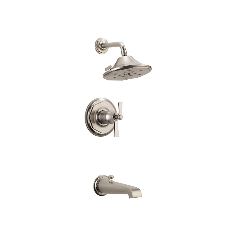 Brizo T60461-NK Rook Tempassure Thermostatic Tub Shower