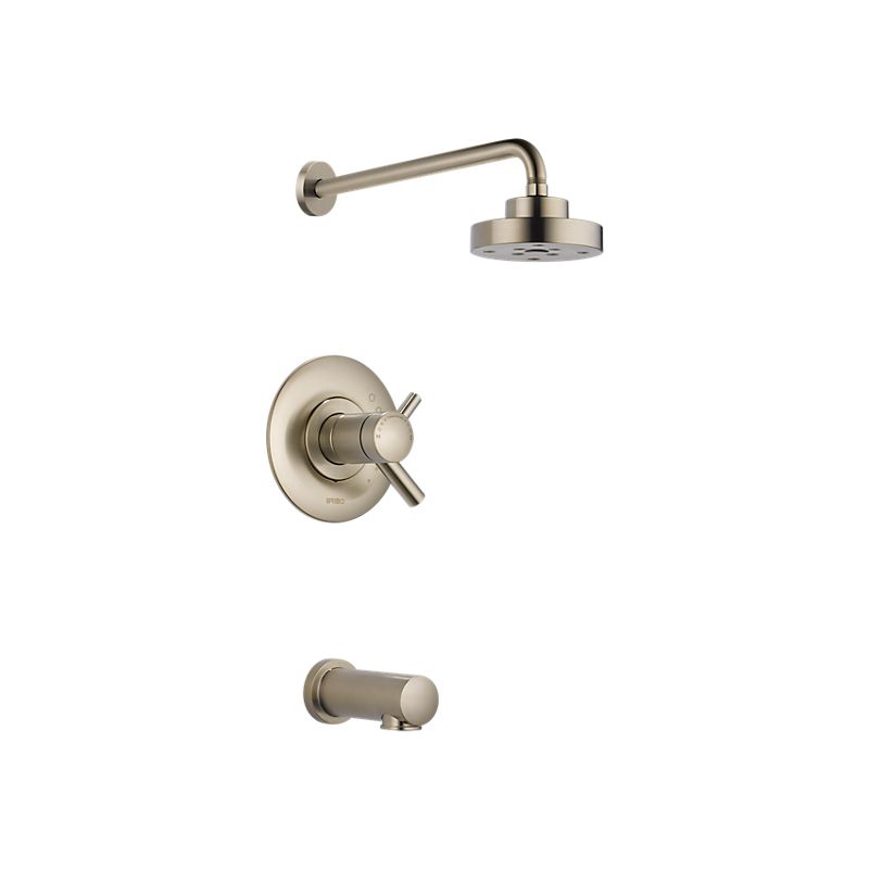 Brizo T60475-BN Odin Tempassure Thermostatic Tub Shower
