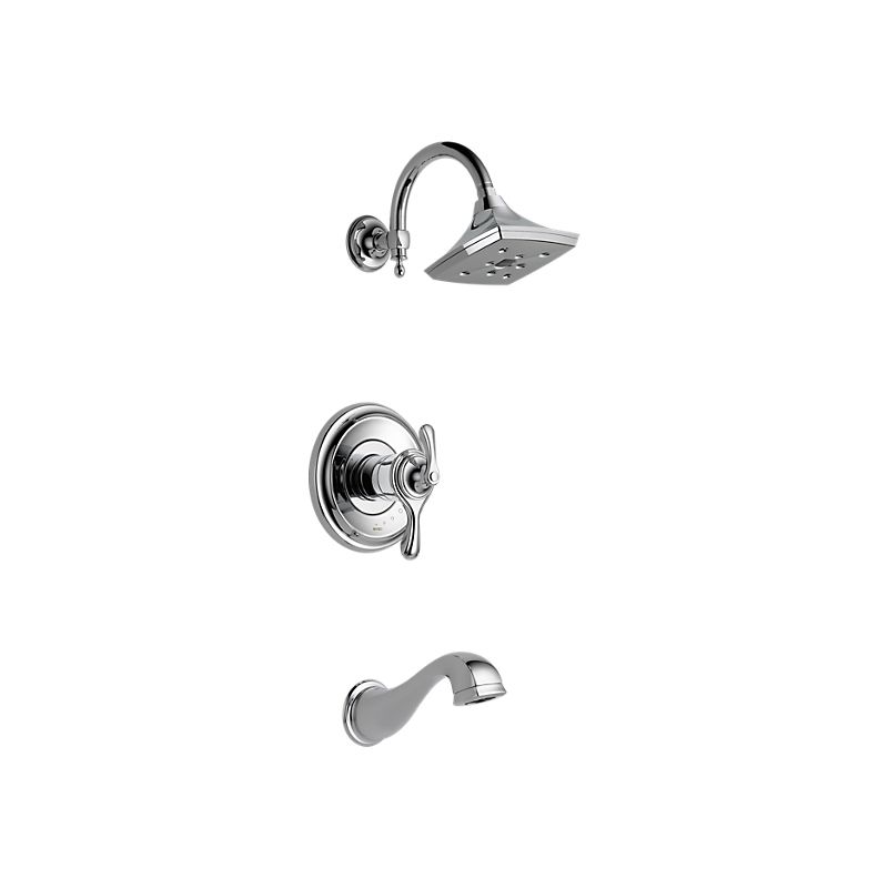 Brizo T60485-PC Charlotte Tempassure Thermostatic Tub Shower