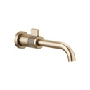 Brizo T65735LF-GL Litze Wall Mount Lavatory Faucet Luxe Gold