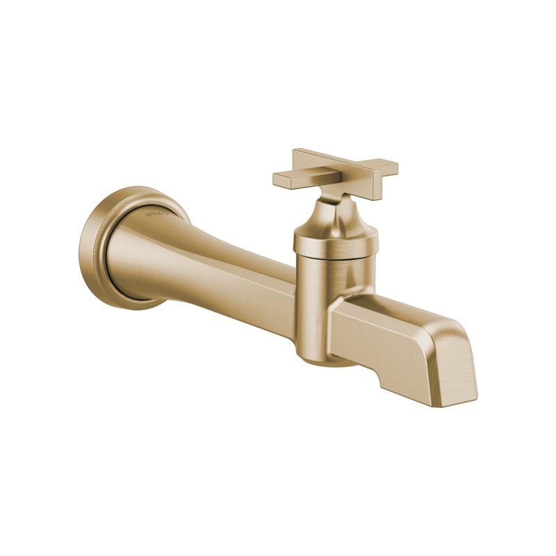 Brizo T65798LF-GL Levoir Single Handle Wall Mount Lavatory Faucet Luxe Gold