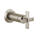 Brizo T66698-NK Levoir Sensori Volume Control Trim Cross Luxe Nickel