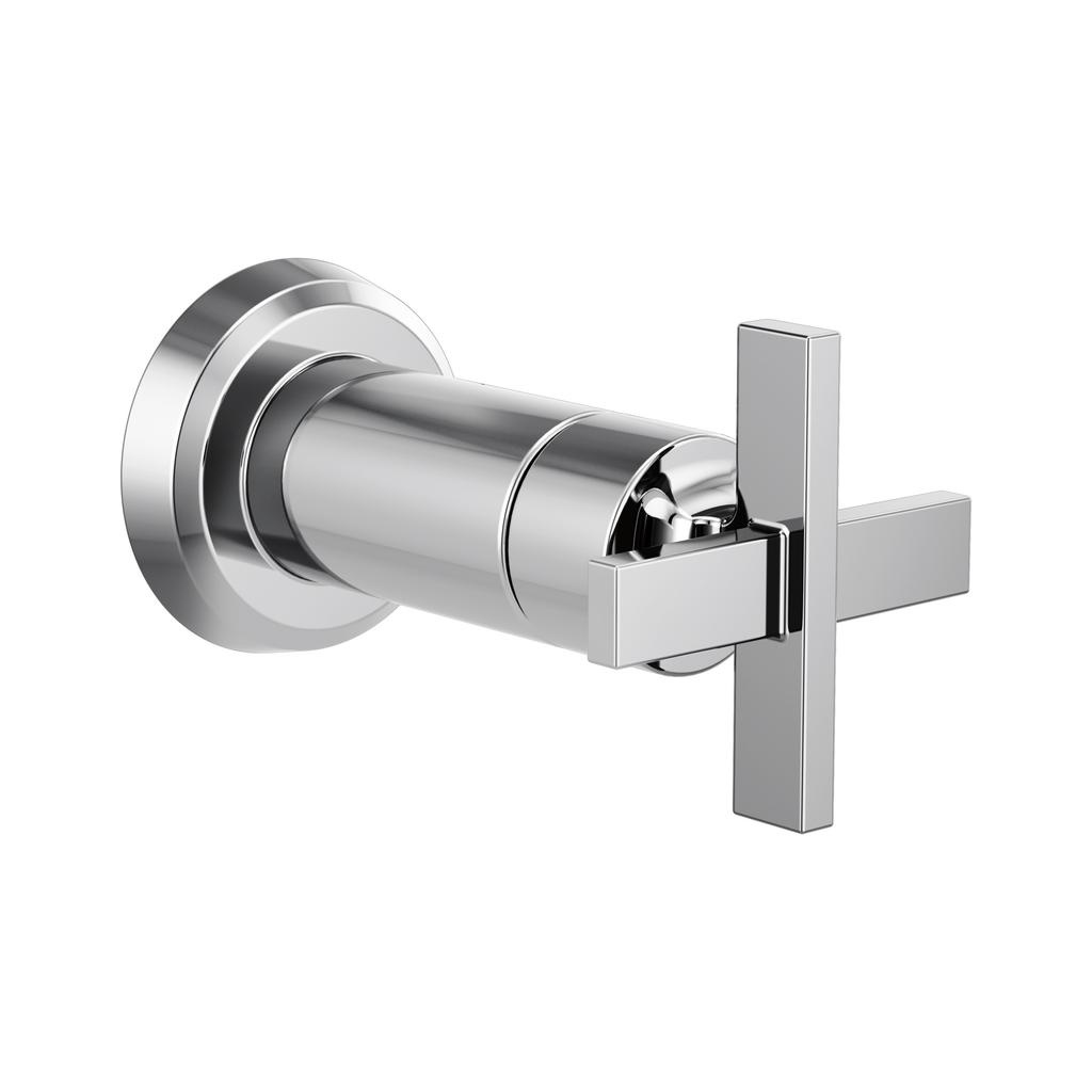 Brizo T66698-PC Levoir Sensori Volume Control Trim Cross Chrome