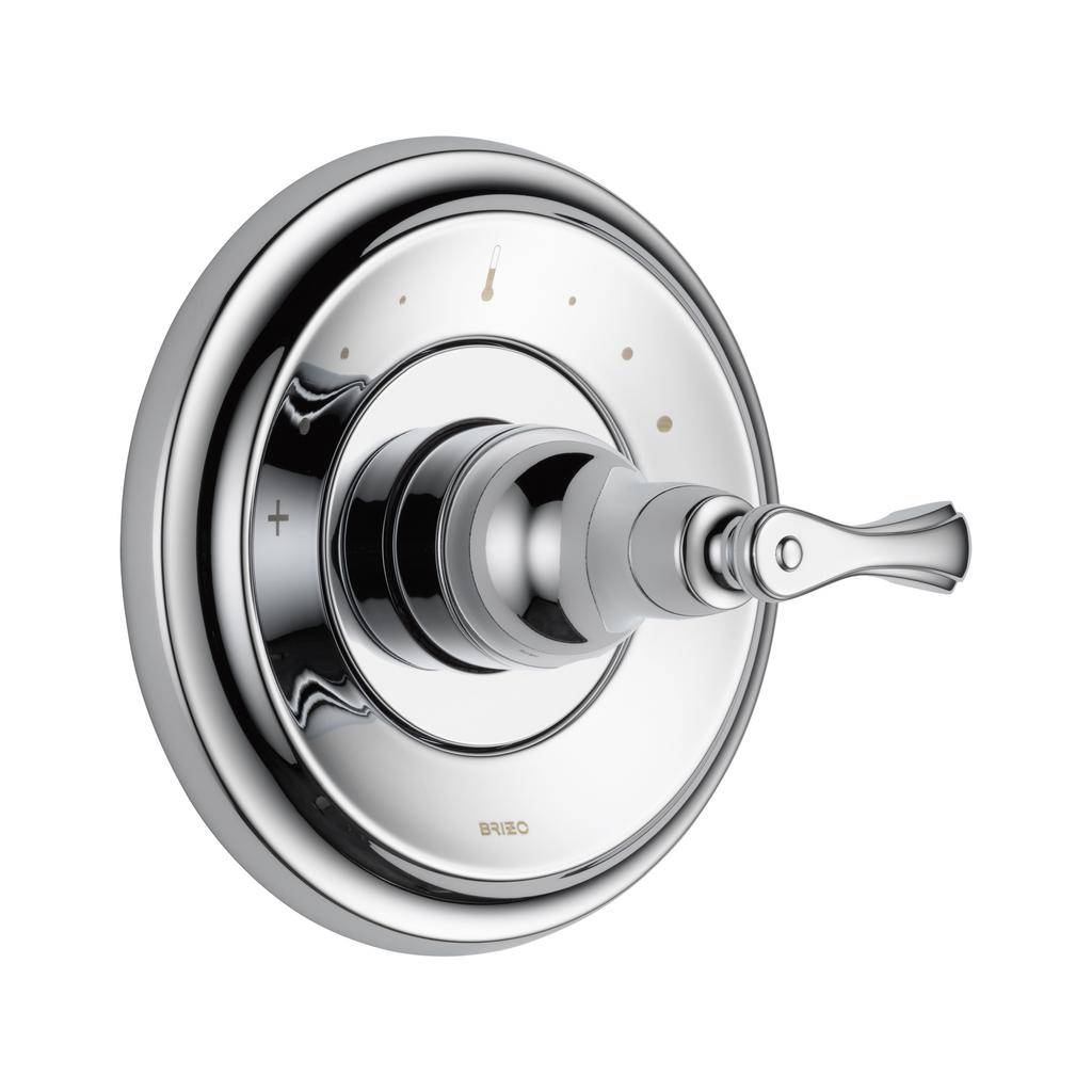 Brizo T66T085-PC Charlotte Thermostatic Valve Trim Chrome