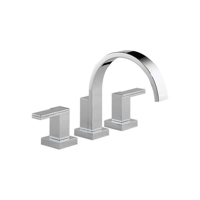 Brizo T67380-PCLHP Siderna Roman Tub Trim Less Handles