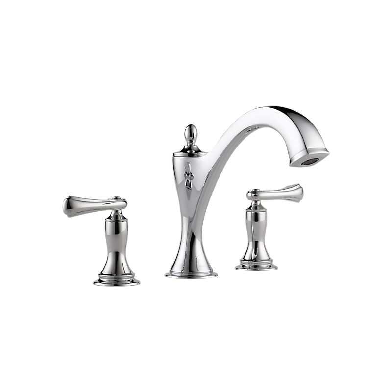 Brizo T67385-PCLHP Charlotte Roman Tub Trim Less Handles