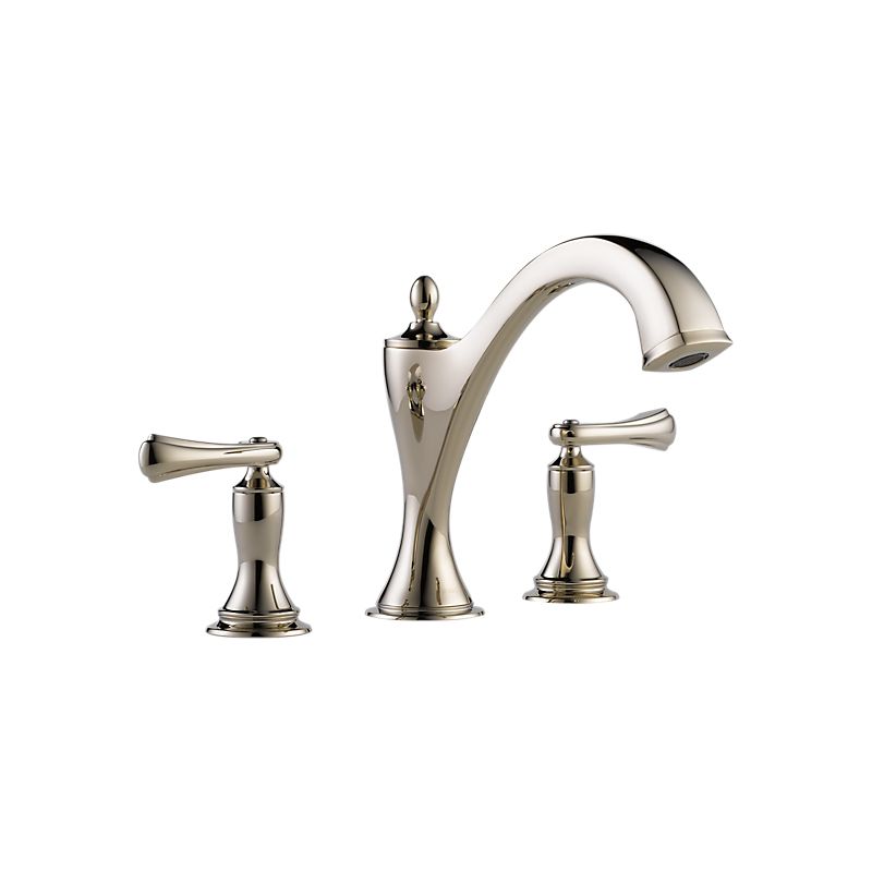 Brizo T67385-PNLHP Charlotte Roman Tub Trim Less Handles
