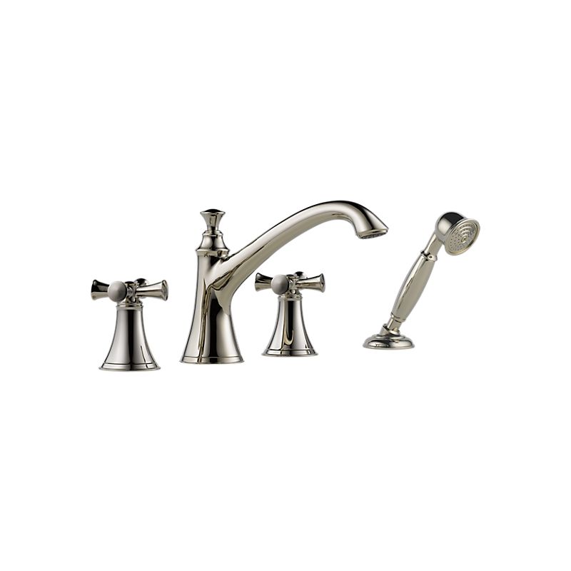 Brizo T67405-PNLHP Baliza Tub Filler Hand Shower Less Handles